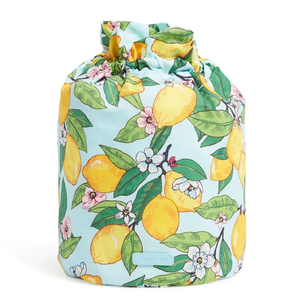 Vera Bradley nwt lemon grove Factory Style Ditty Bag